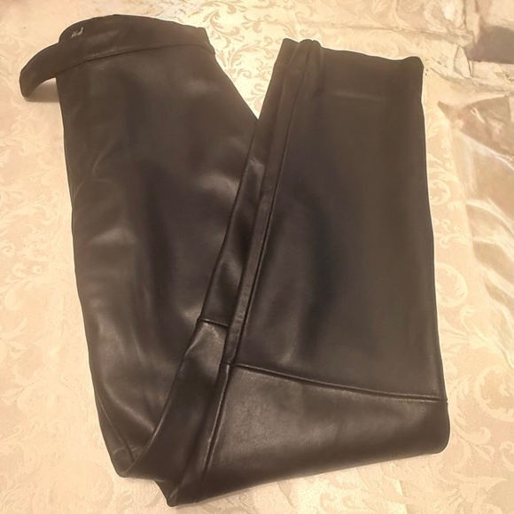Brand New with tags. soft  leather pants - Picture 7 of 11